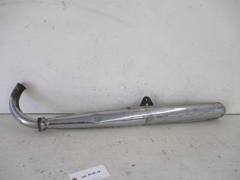 1973-1977 Suzuki GT 250 Left Side Muffler Exhaust Pipe 14302-18722